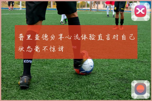 普里查德分享心流体验直言对自己状态毫不惊讶